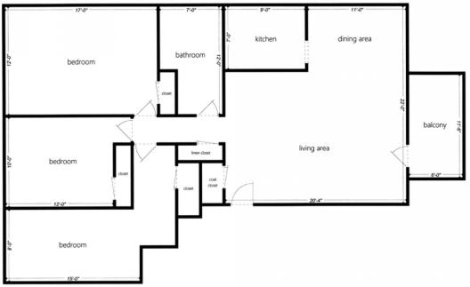 3 Bedrooms
